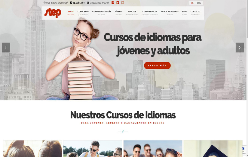 STEP: Cursos de idiomas screenshot 5